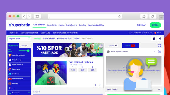 Superbetin Canlı Destek